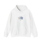 Nike-Inspired Swoosh Logo Hooded Sweatshirt