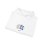 Nike-Inspired Swoosh Logo Hooded Sweatshirt