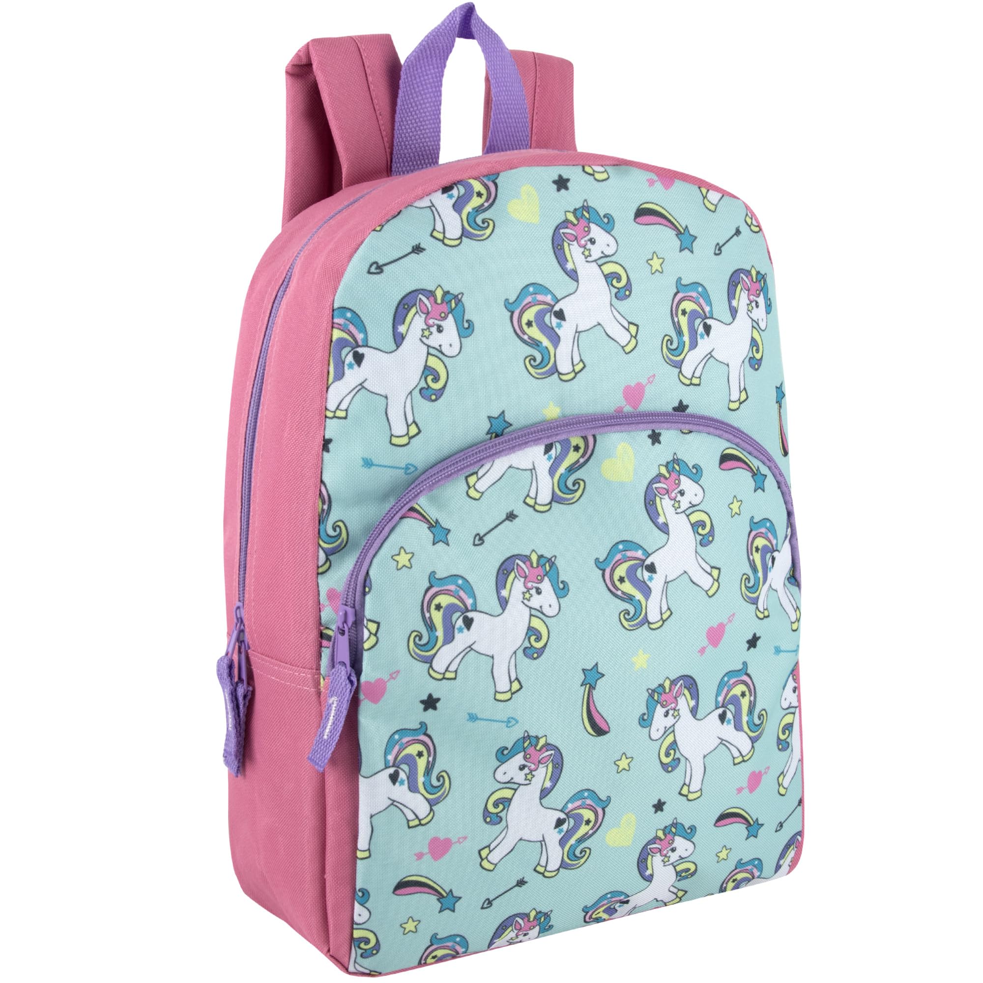 Trail maker 15 Inch Kids Backpacks for Boys & Girls | Preschool, Kindergarten, Elementary School Backpacks with Adjustable, Padded Straps (Prehistoric Pals)