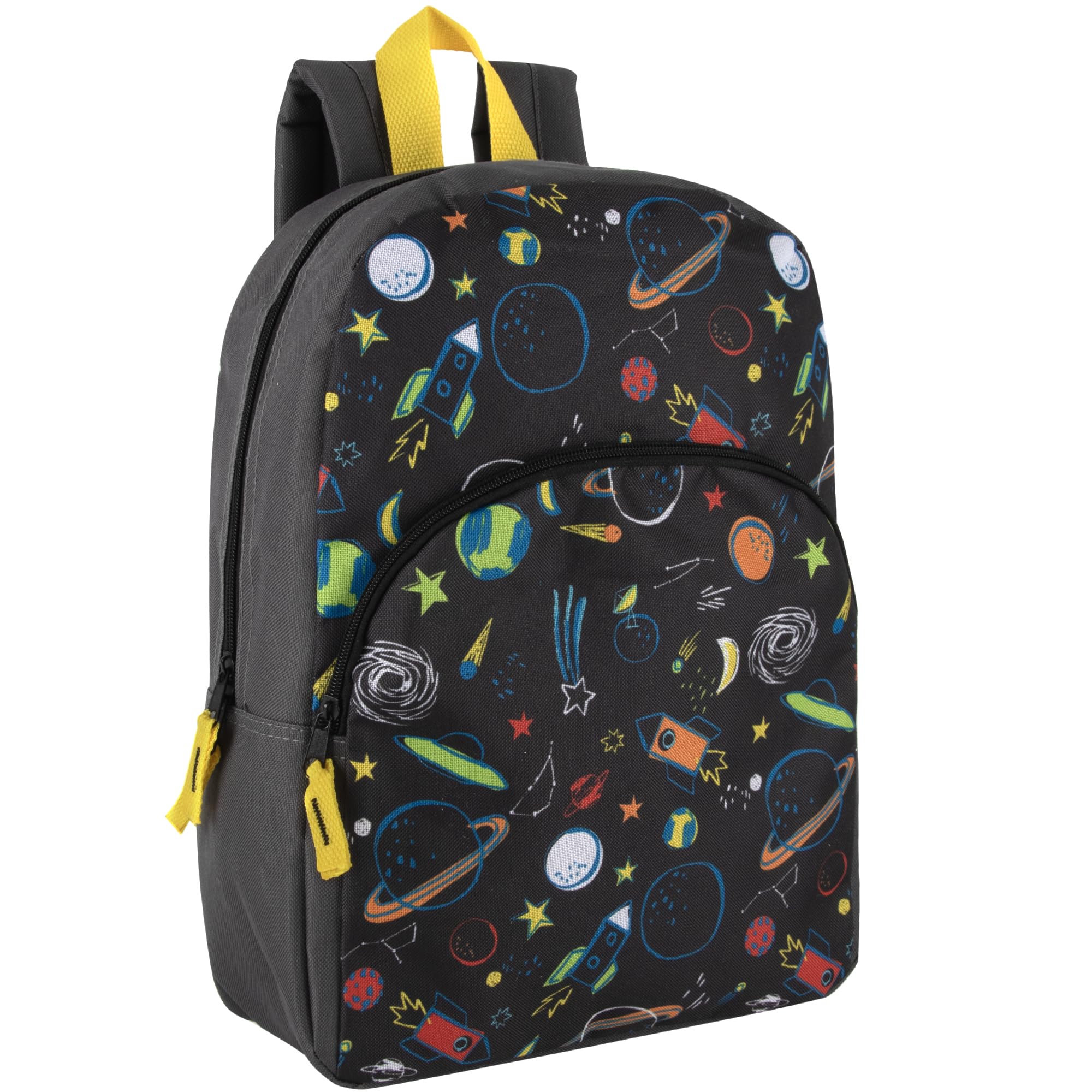 Trail maker 15 Inch Kids Backpacks for Boys & Girls | Preschool, Kindergarten, Elementary School Backpacks with Adjustable, Padded Straps (Prehistoric Pals)