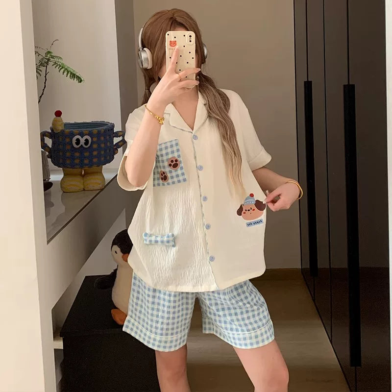 Crayon Shin-chan Girls Pajama Set 2026 Summer