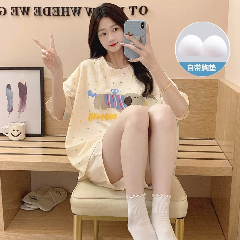 Crayon Shin-chan Girls Pajama Set 2026 Summer