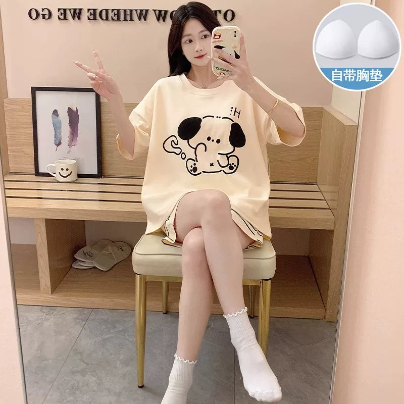 Crayon Shin-chan Girls Pajama Set 2026 Summer