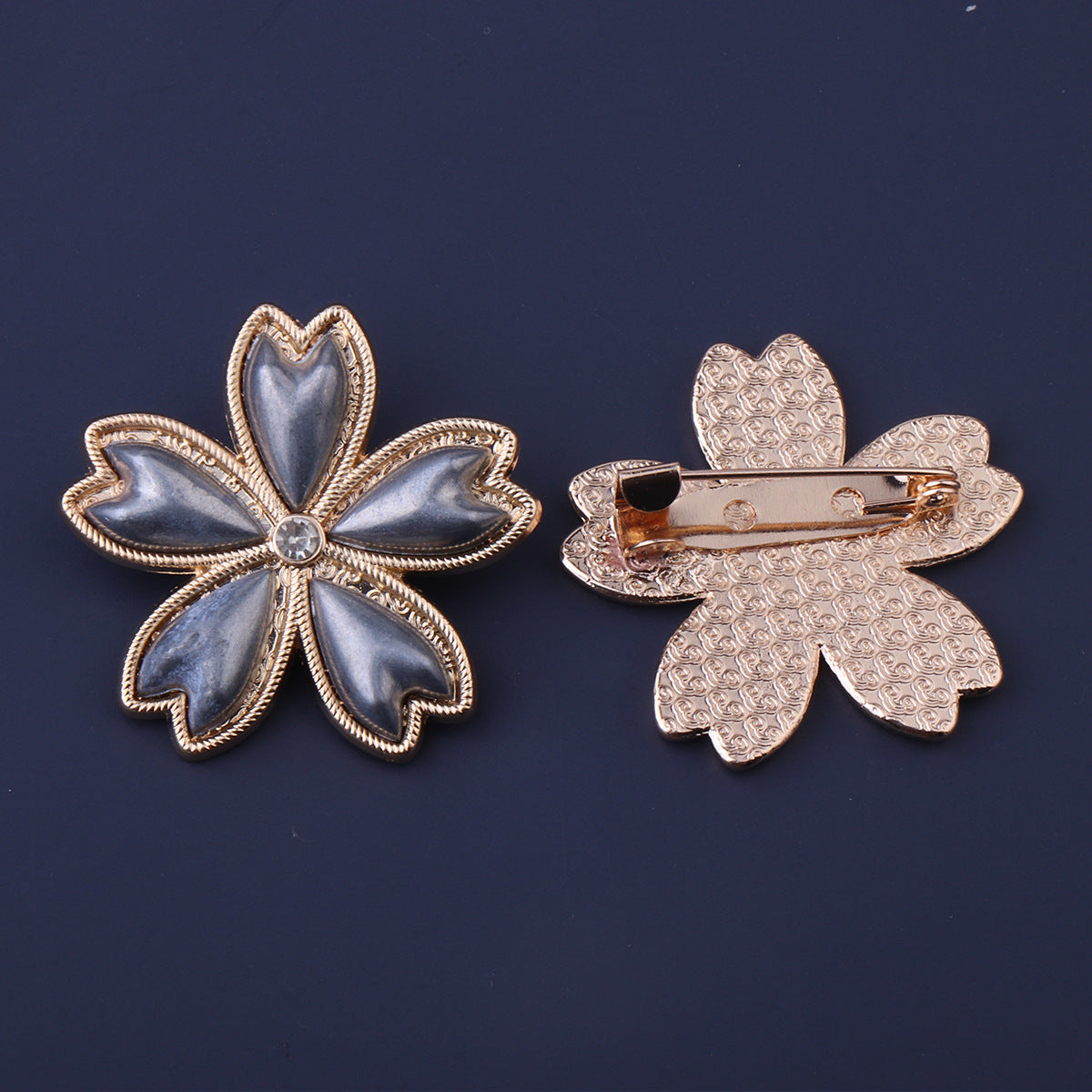 Song brocade base DIY handmade fabric with lid, base support cloth, butterfly cat brooch, hair claw, new hair clip, updo, hair accessory