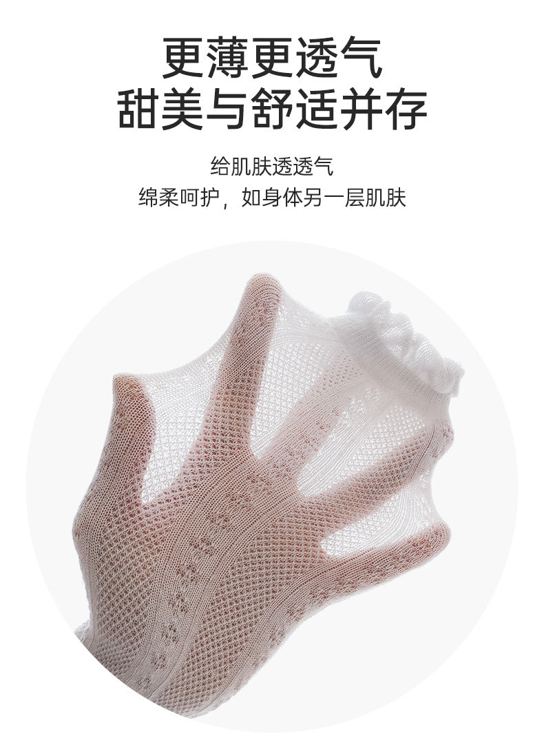 儿童打底裤夏季薄款麻花婴儿宝宝九分裤袜夏款女童网眼透气打底袜