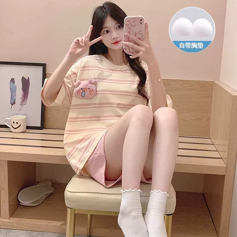 Crayon Shin-chan Girls Pajama Set 2026 Summer