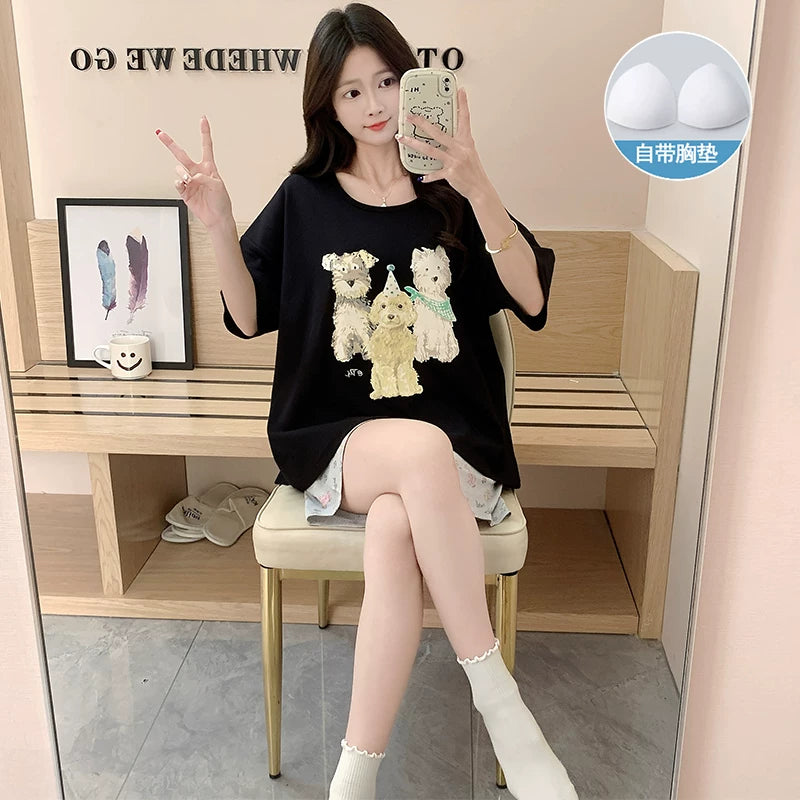 Crayon Shin-chan Girls Pajama Set 2026 Summer