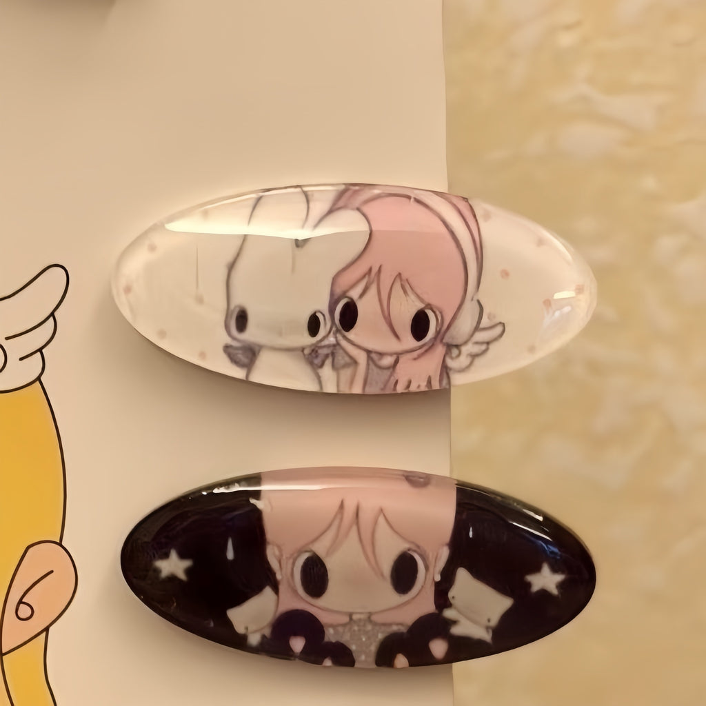 New wild style has autumn cartoon girl bunny hair clips