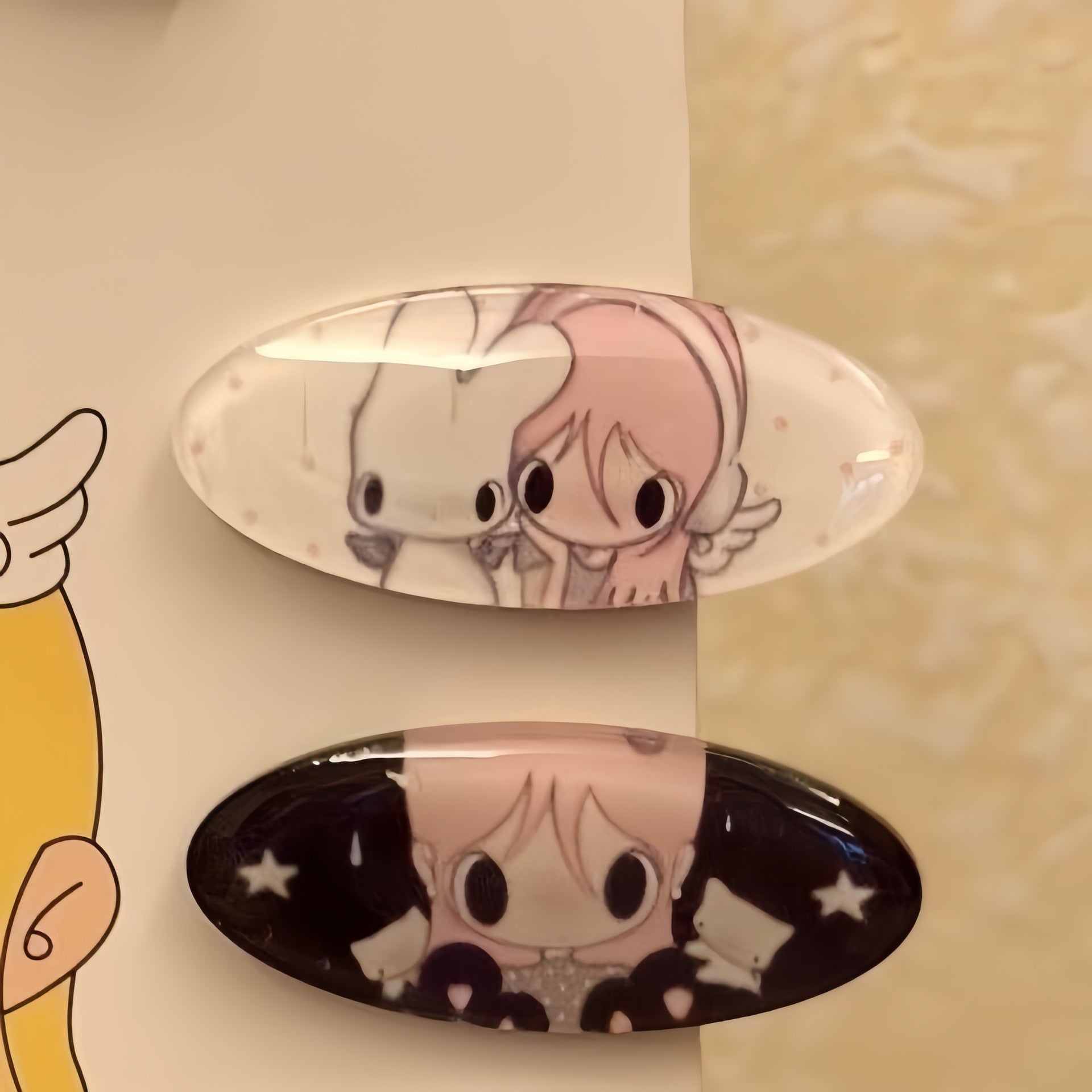 New wild style has autumn cartoon girl bunny hair clips