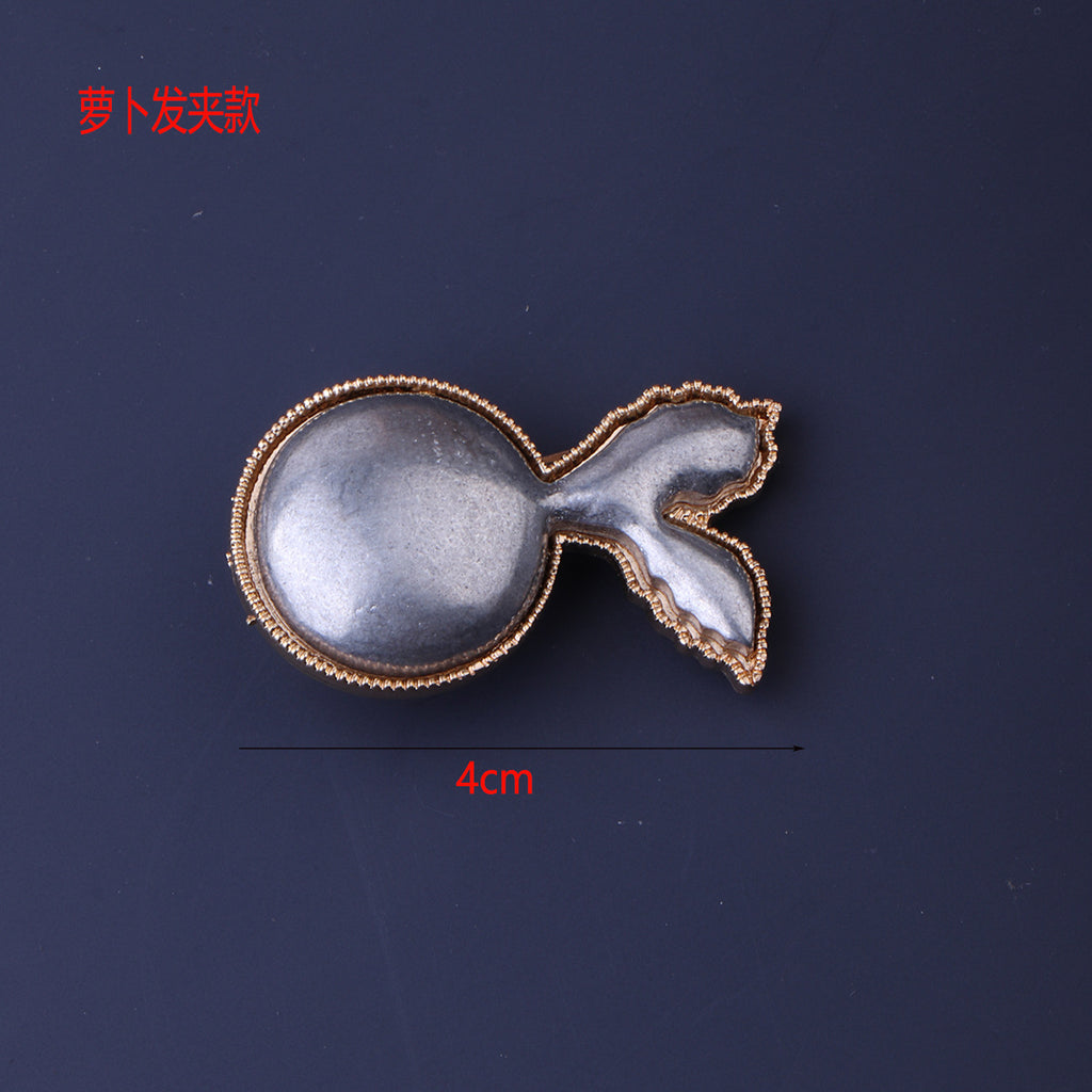 Song brocade base DIY handmade fabric with lid, base support cloth, butterfly cat brooch, hair claw, new hair clip, updo, hair accessory