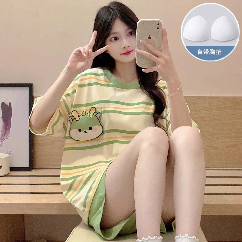 Crayon Shin-chan Girls Pajama Set 2026 Summer