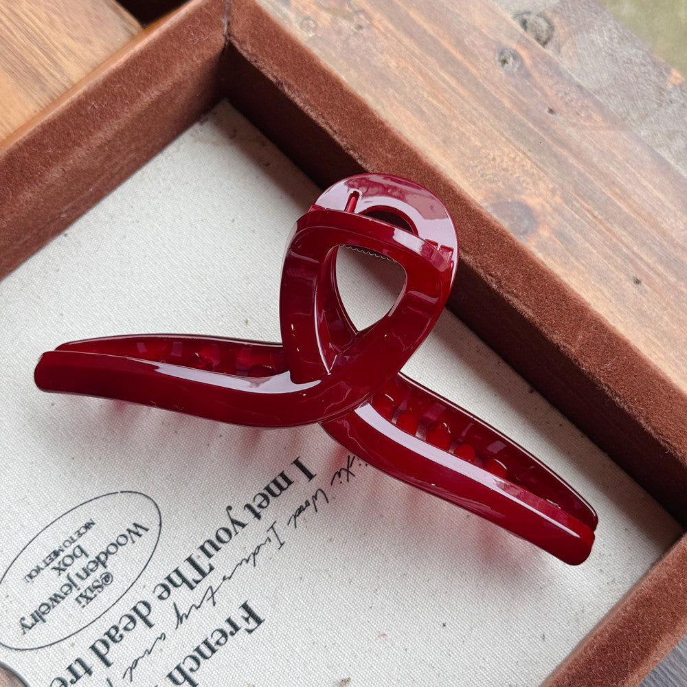Han Rui New 11cm Large PC Claw Clip for Women