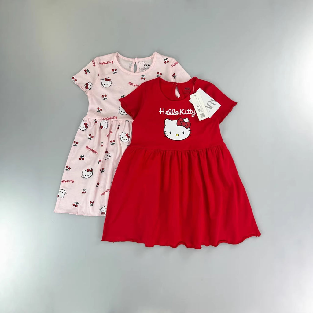 lovely girls dress 2 pcs set