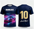 Roblox Children T-Shirt Custom Ronaldo Name Number 3D Print