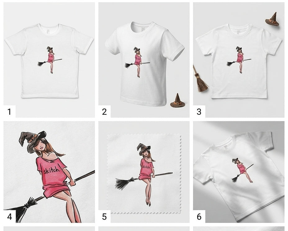 Girls Party Graphic T-Shirt –  for Kids